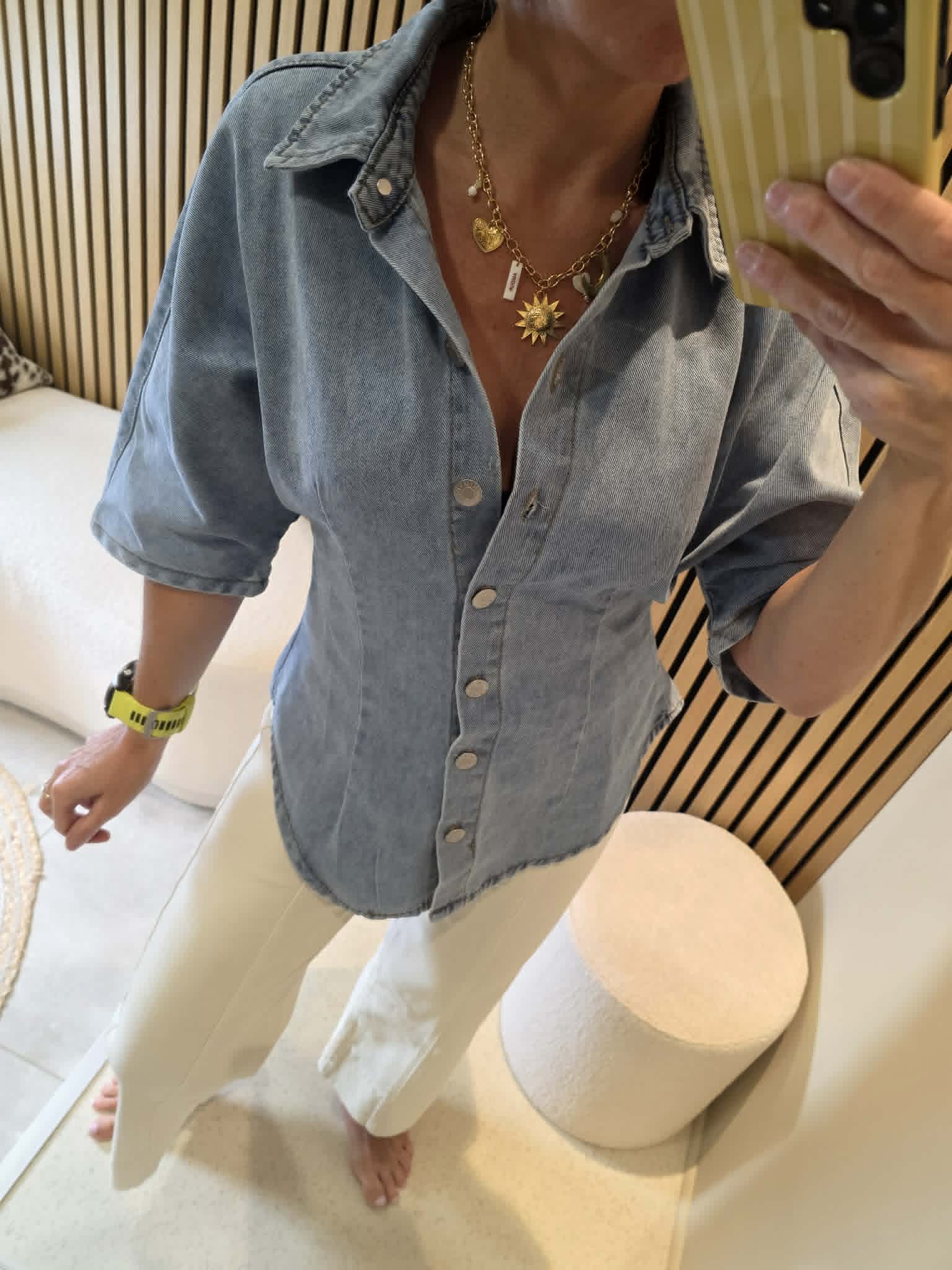Chemise en jean Jennah – Image 5