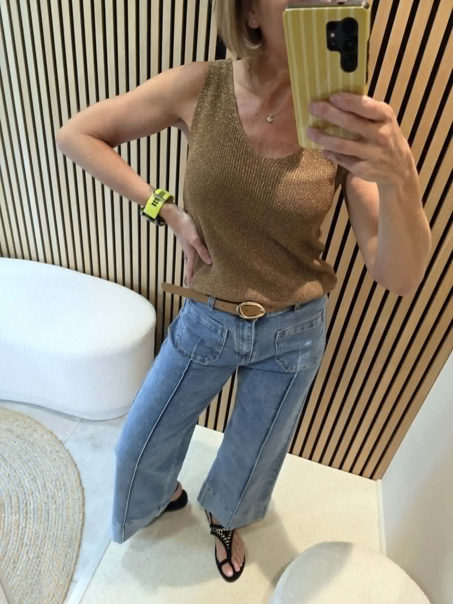 Jeans Charlie avec ceinture – Image 3
