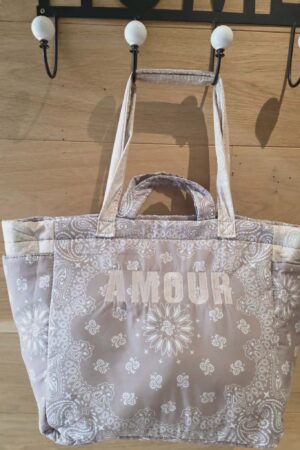 Sac cabas Amour - Beige