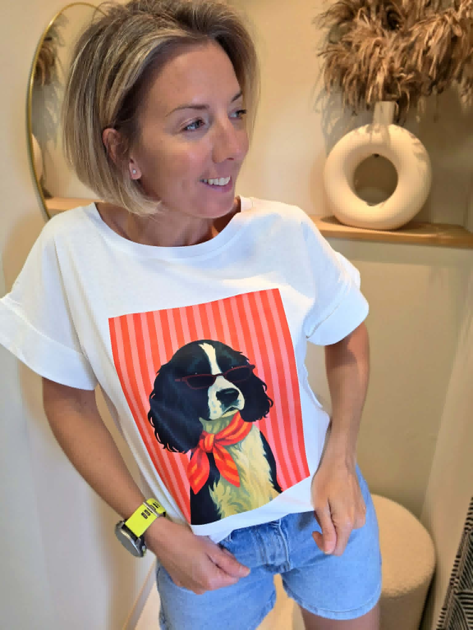T-shirt Max - Blanc
