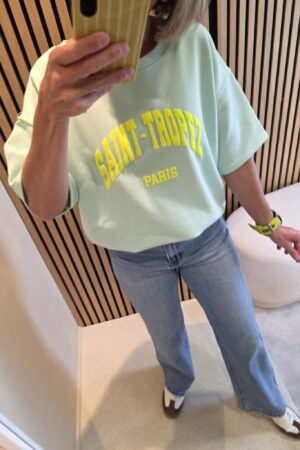 T-Sweat Saint-Tropez - Vert d'eau