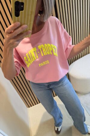 T-Sweat Saint-Tropez - Rose