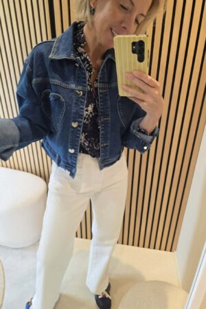 Pantalon coupe droite - Écru