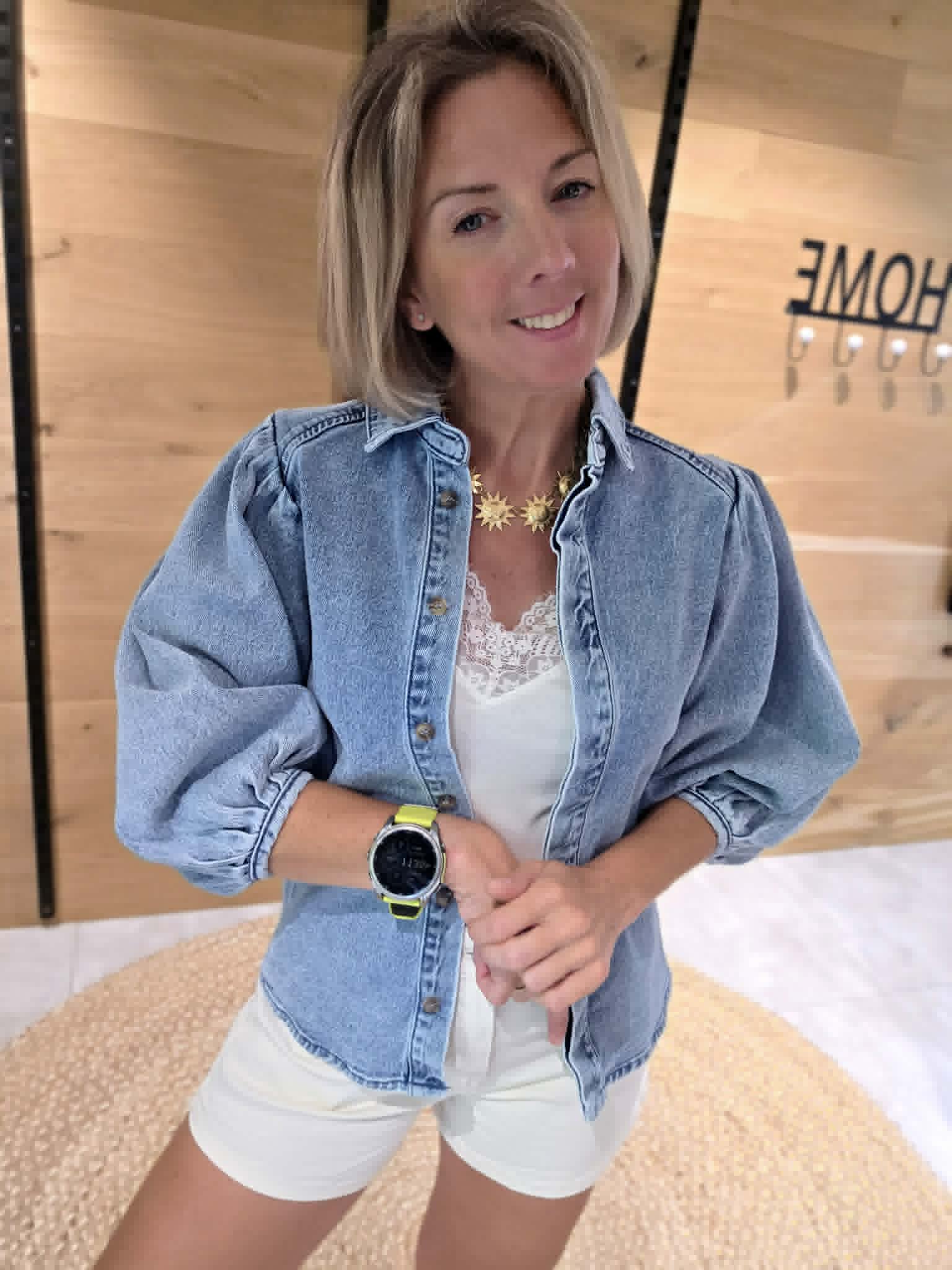 Veste en jean Nolanne