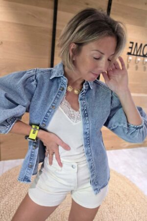 Veste en jean Nolanne