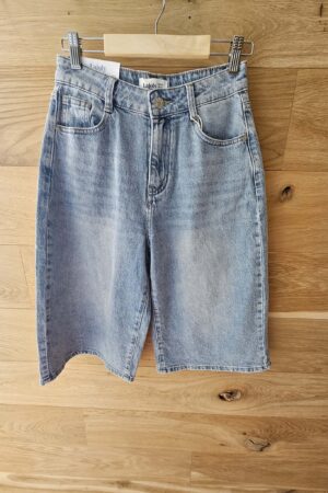 Bermuda long coupe droite - Jeans