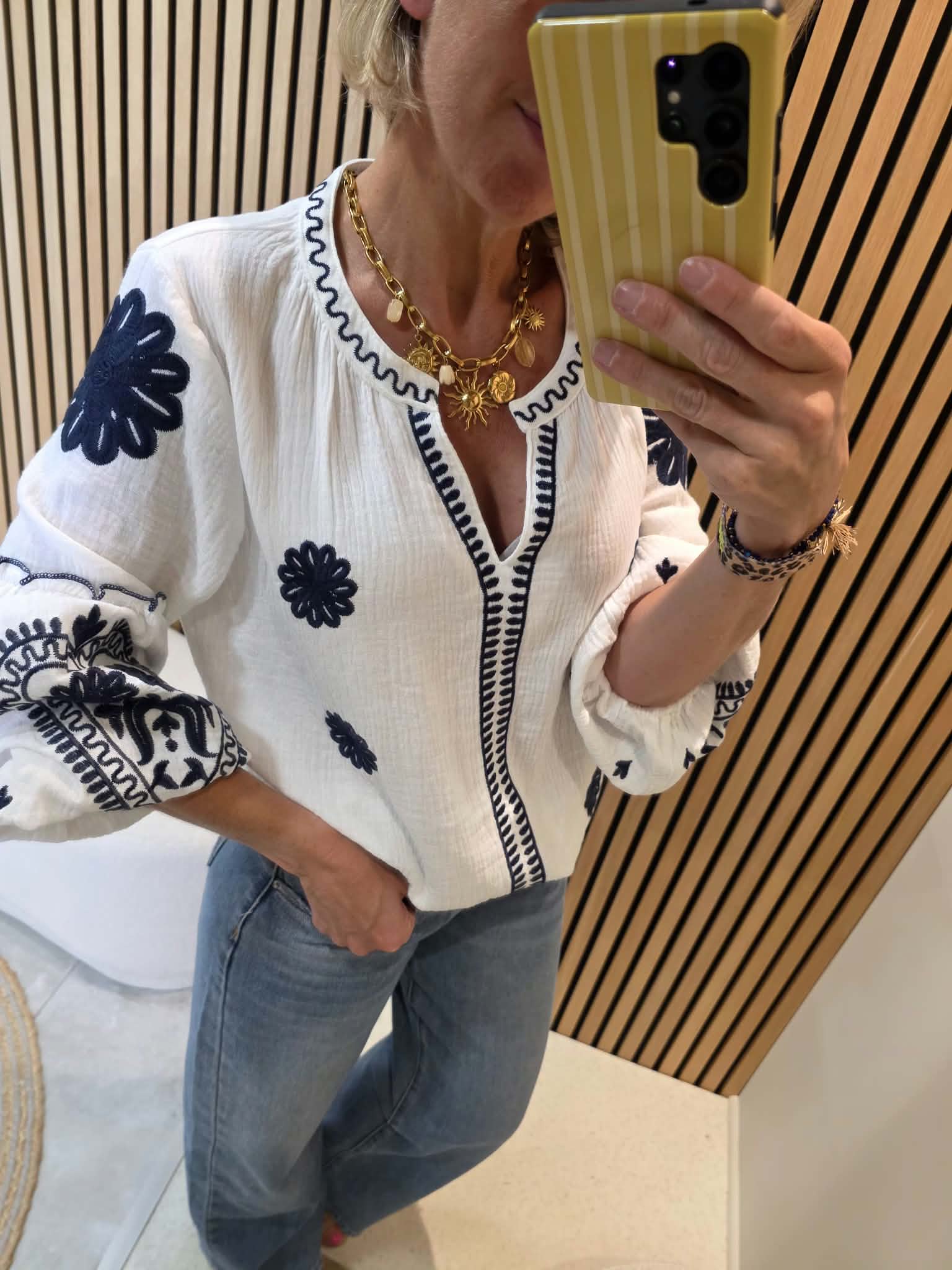Blouse Paule - Gaze de coton