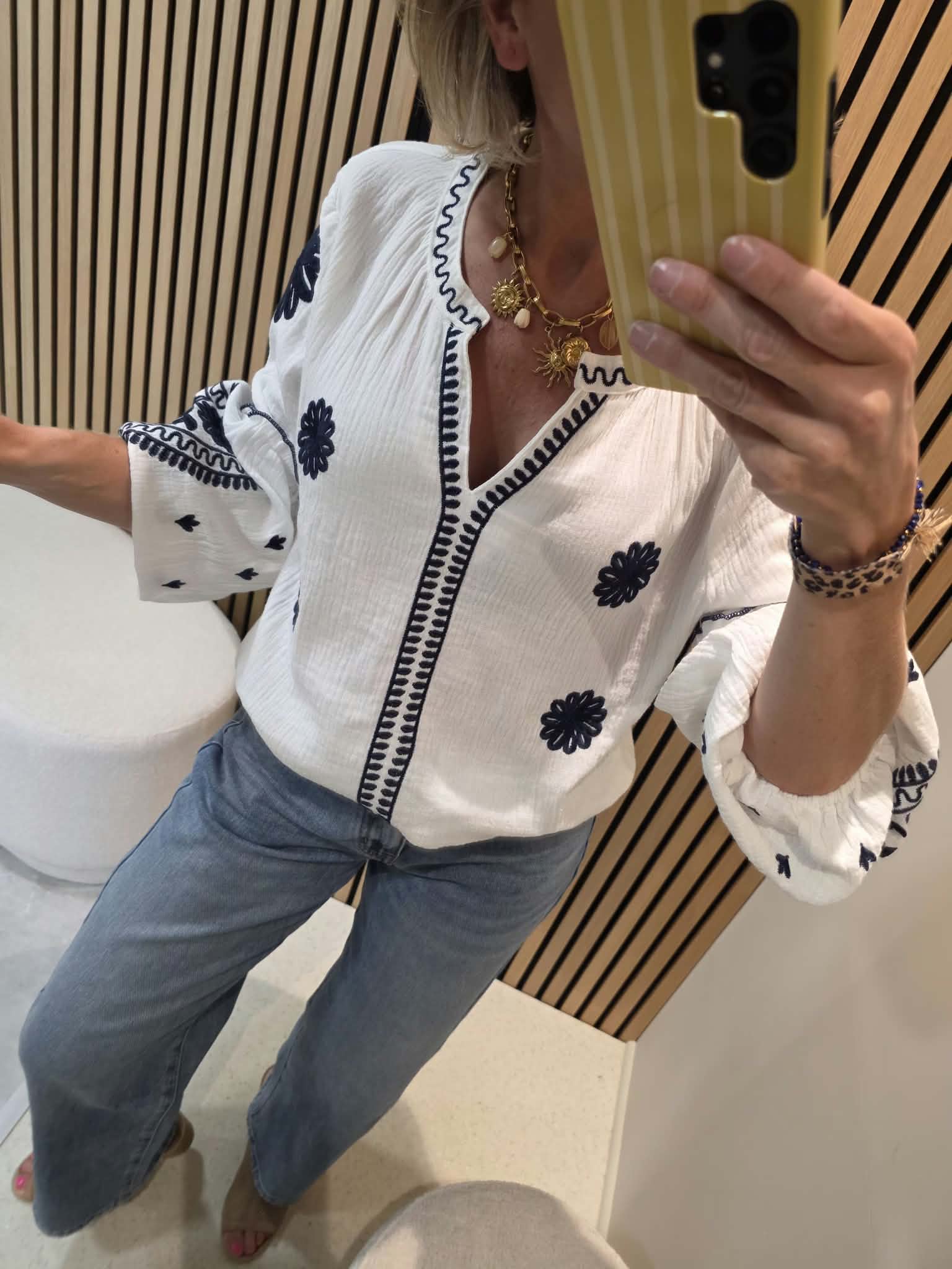 Blouse Paule - Gaze de coton – Image 2