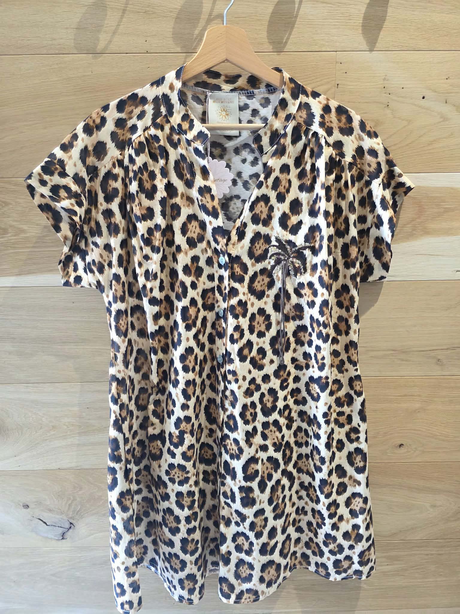 Robe-Chemise Alise - Camel
