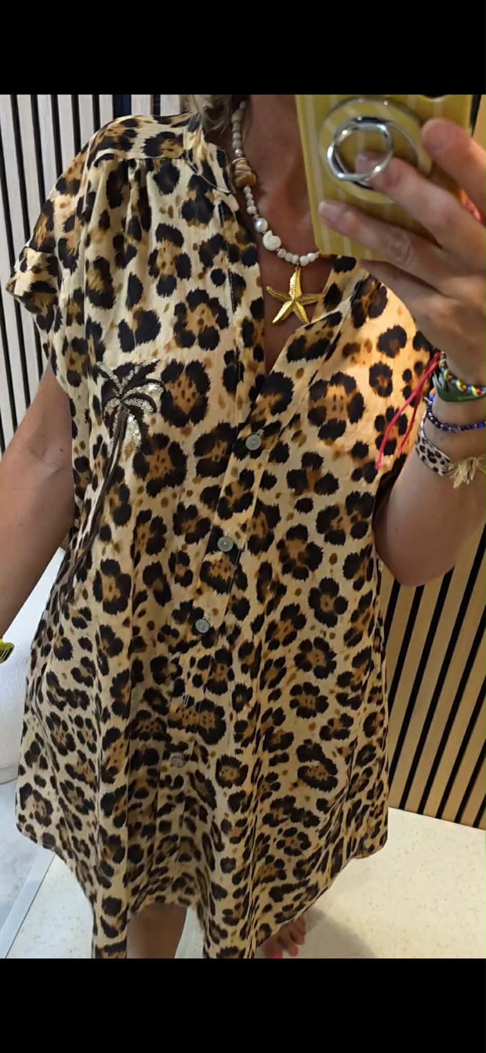 Robe-Chemise Alise - Camel – Image 3