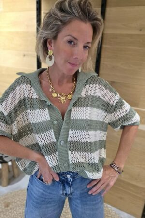 Gilet Carine - Vert