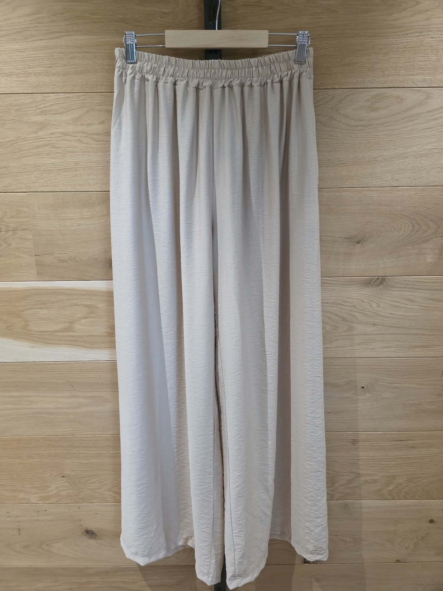 Pantalon fluide Ernestine - Beige – Image 3
