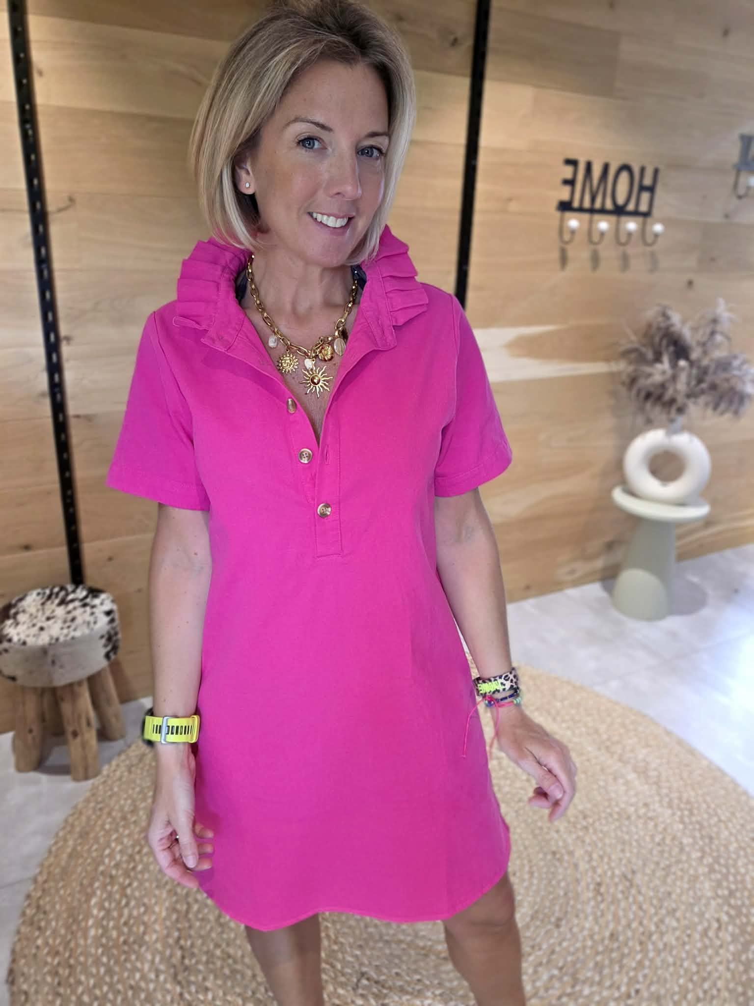Robe Ludivine - Rose Fuchsia