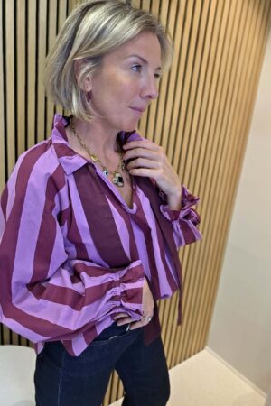 Blouse Hélyne - Prune