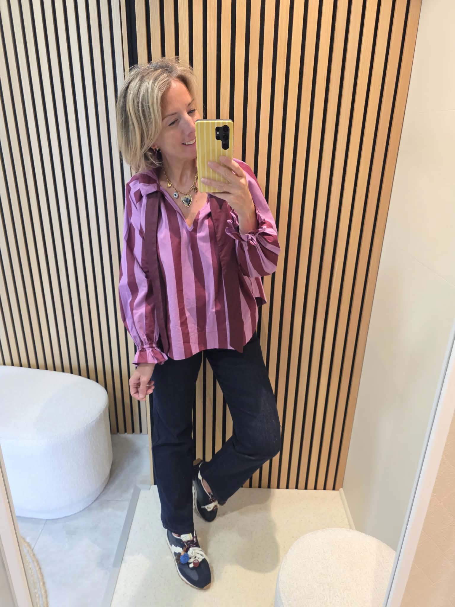 Blouse Hélyne - Prune – Image 3