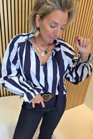 Blouse Hélyne - Bleu