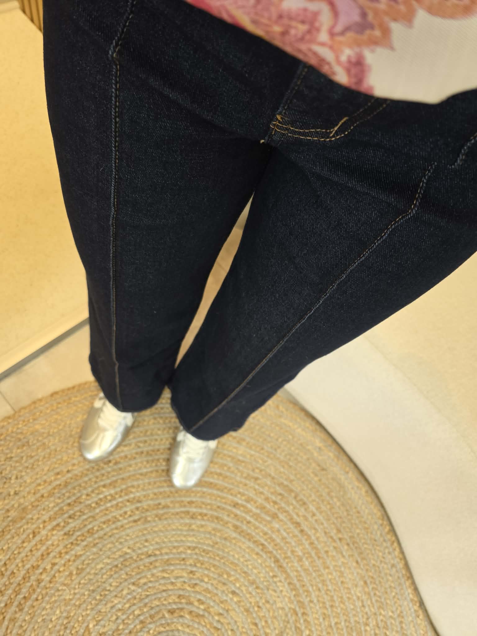 Jeans 7/8 droit - Bleu brut – Image 2