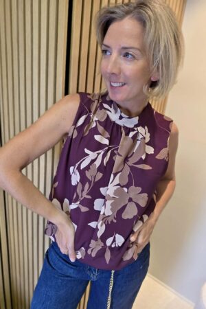 Blouse Penny - Prune