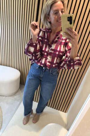Jeans Bleu - coupe Barrel