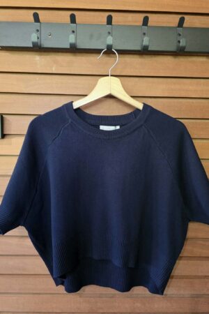 Petit Pull court Karima - Bleu marine