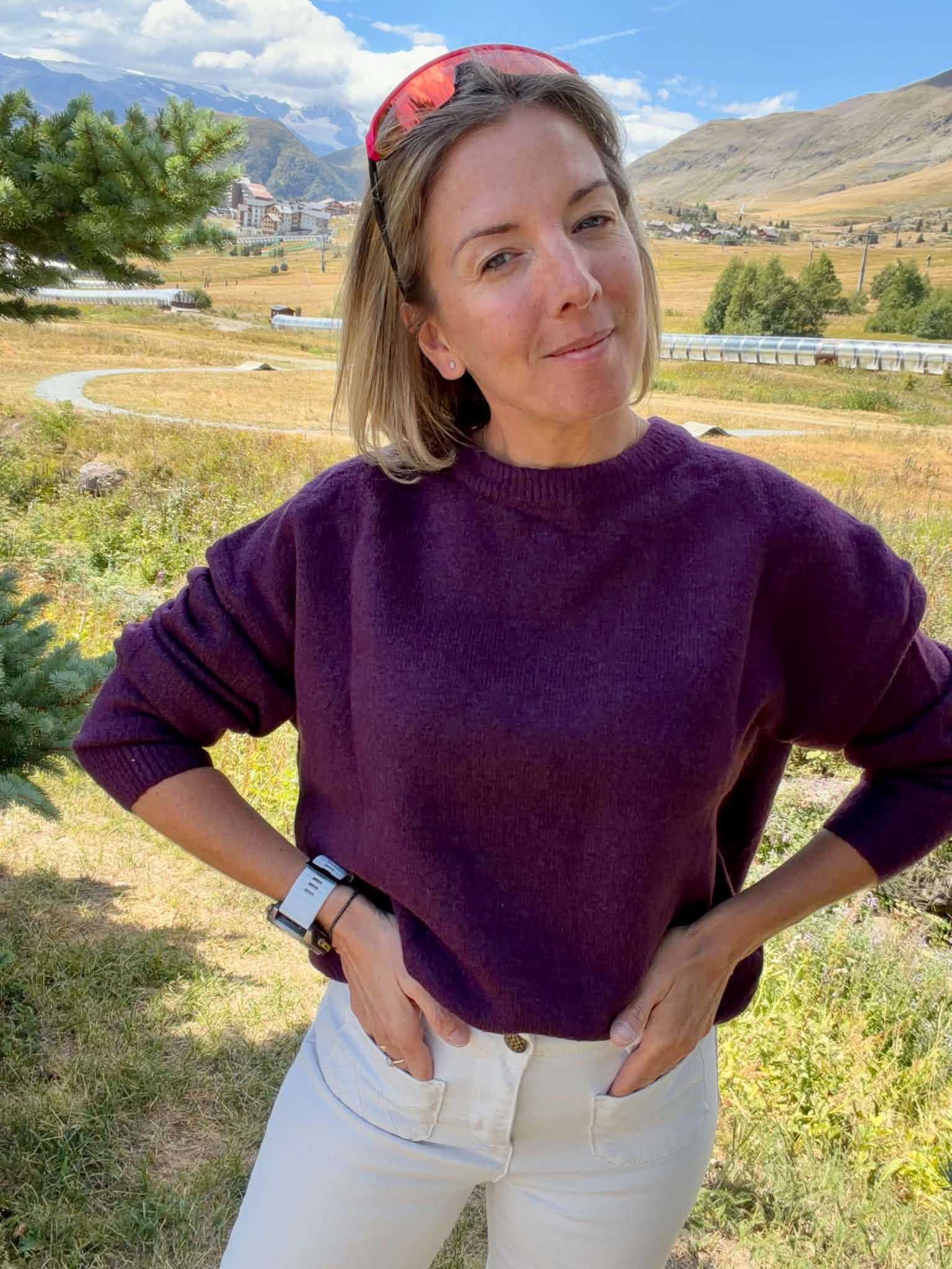 Pull Palmiers - Violet – Image 2