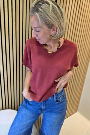 Petit Pull Terracotta