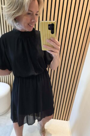 Robe Mousseline - Noir