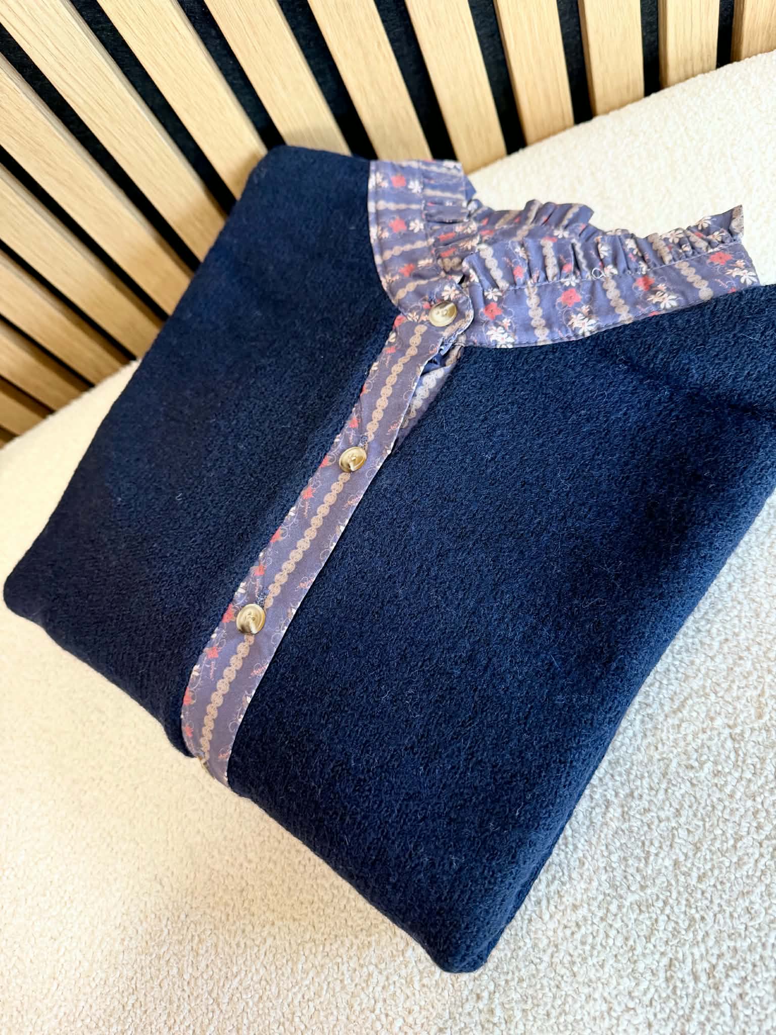 Pull Jeanne - Bleu marine – Image 4