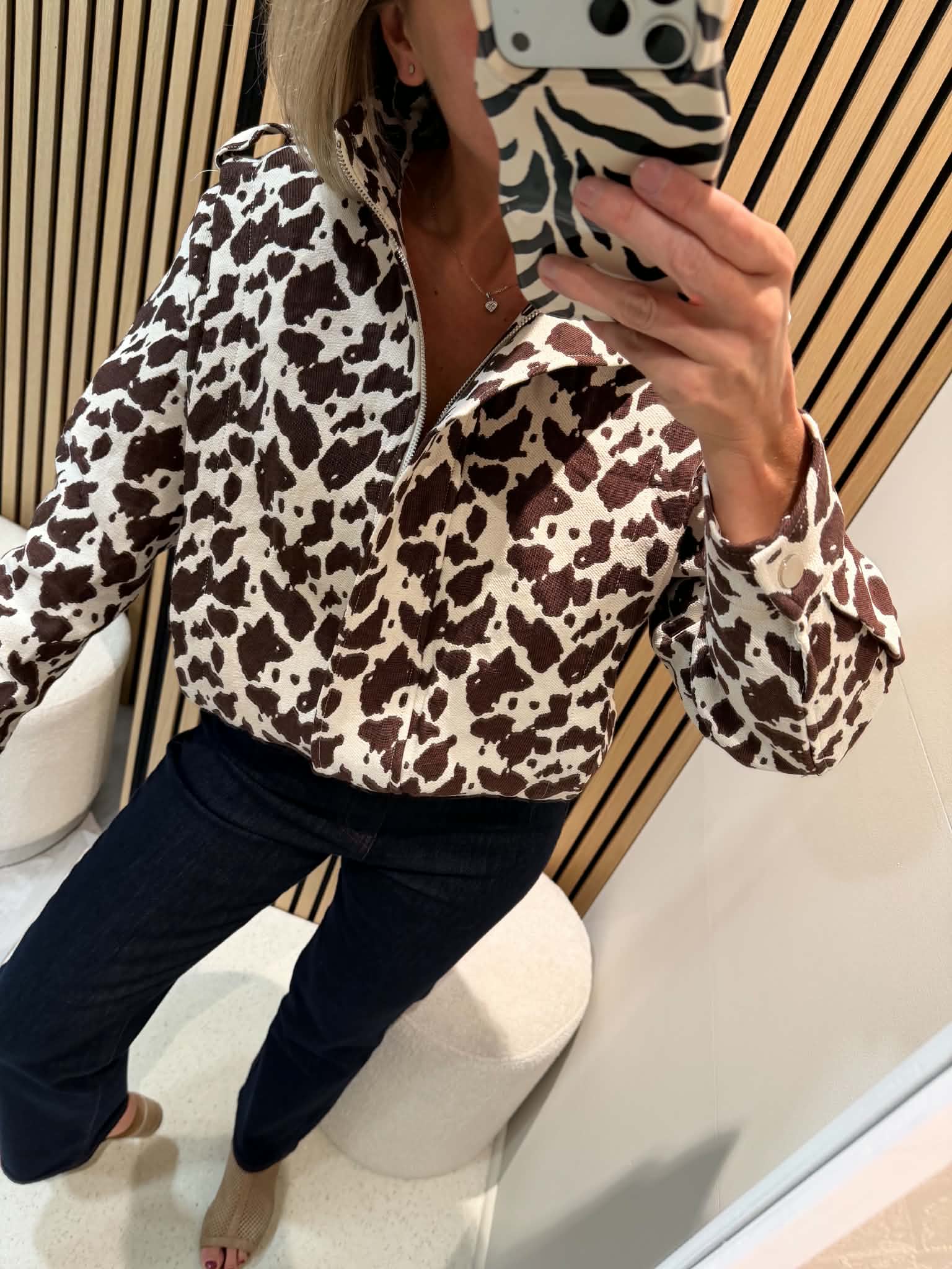 Veste imprimée Marge