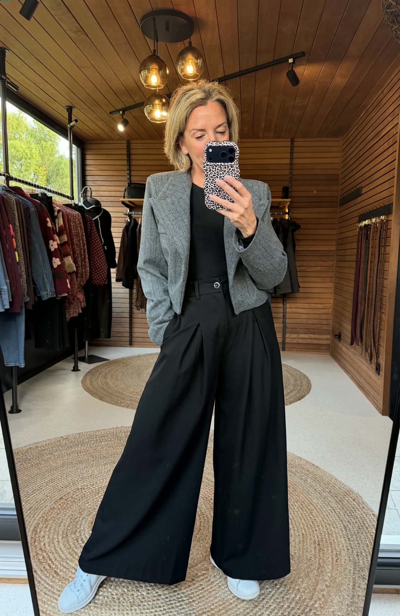 Blazer épais - Gris