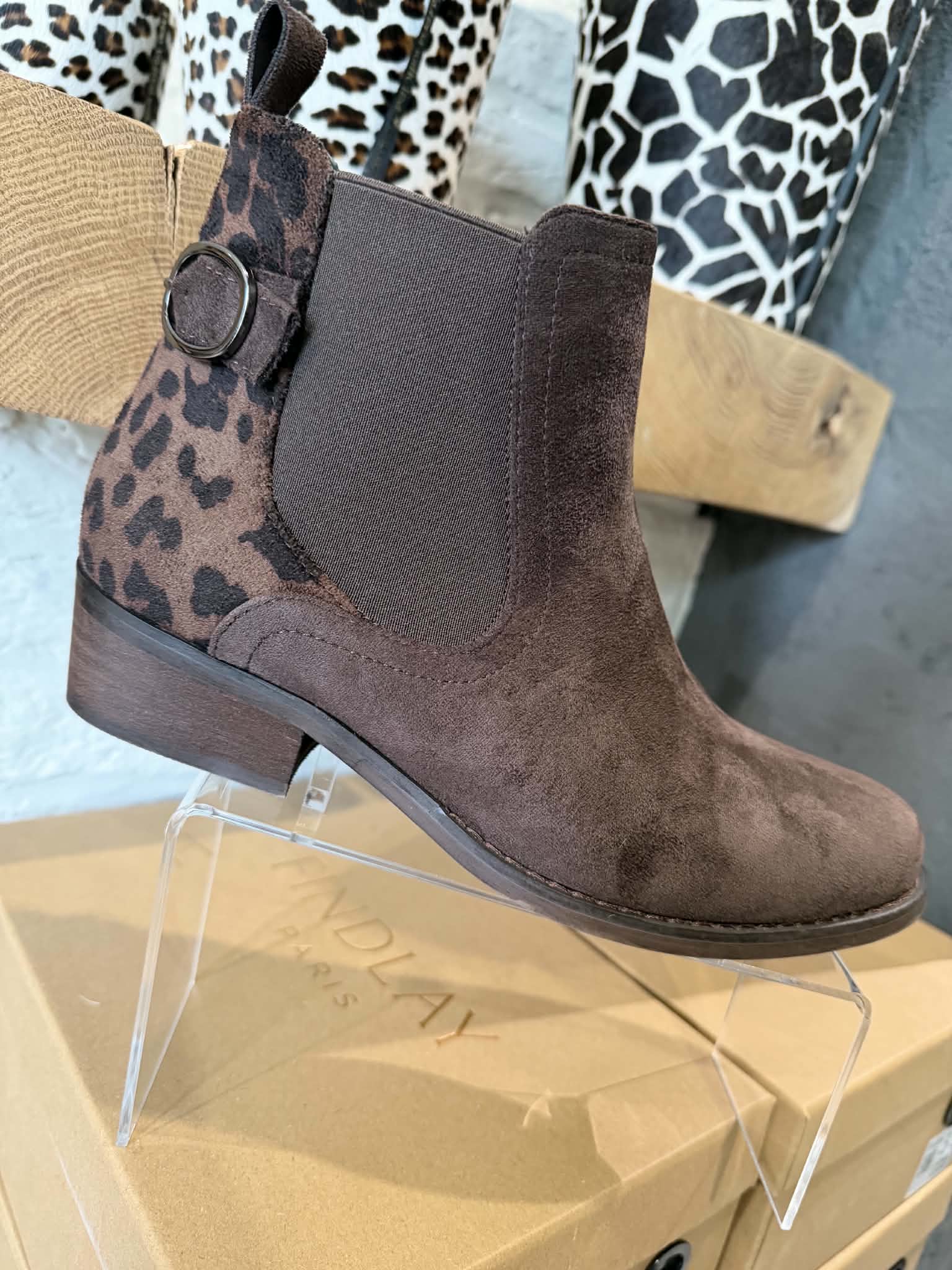 Boots Marron&Léo