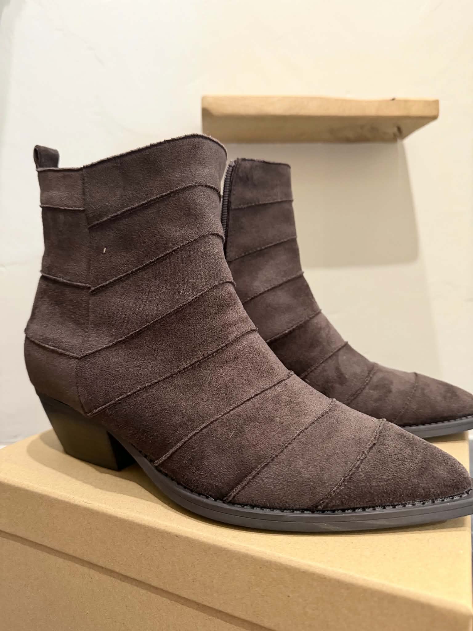 Boots marron chic