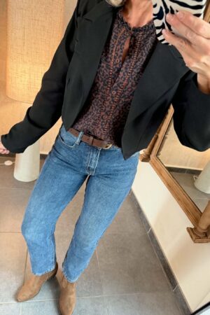 Jeans droit - Bleu moyen