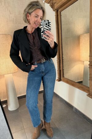 Jeans droit - Bleu moyen