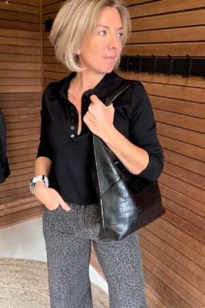 Pull fin noir