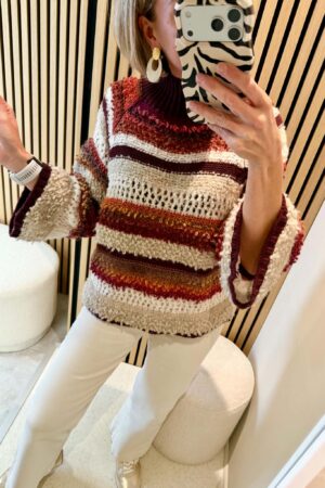 Pull Agathe - Bordeaux