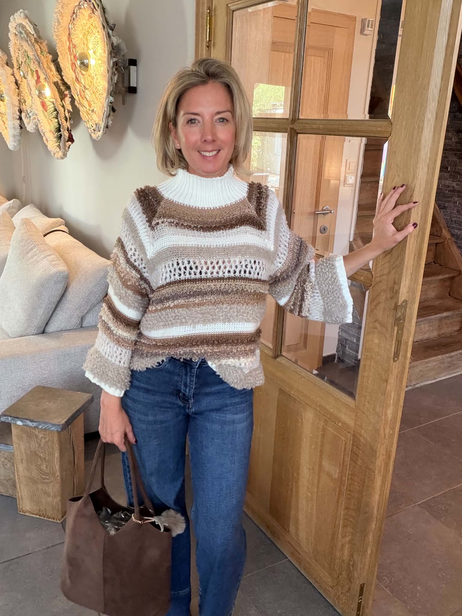 Pull Agathe - Beige – Image 2