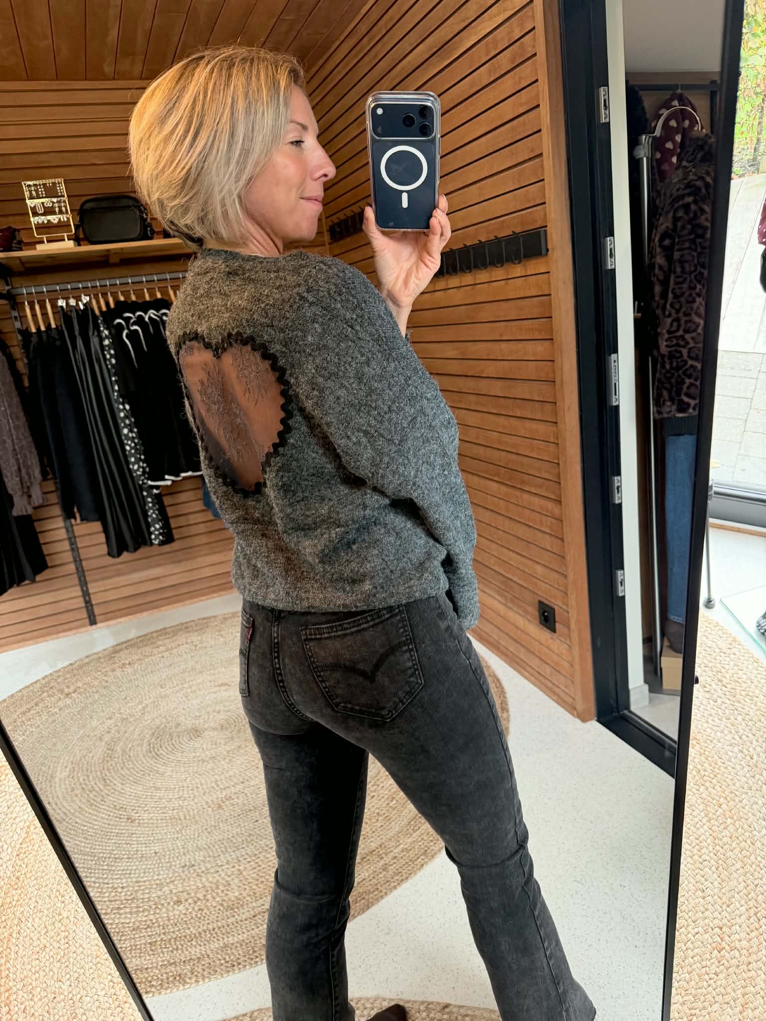 Pull Heart - Gris