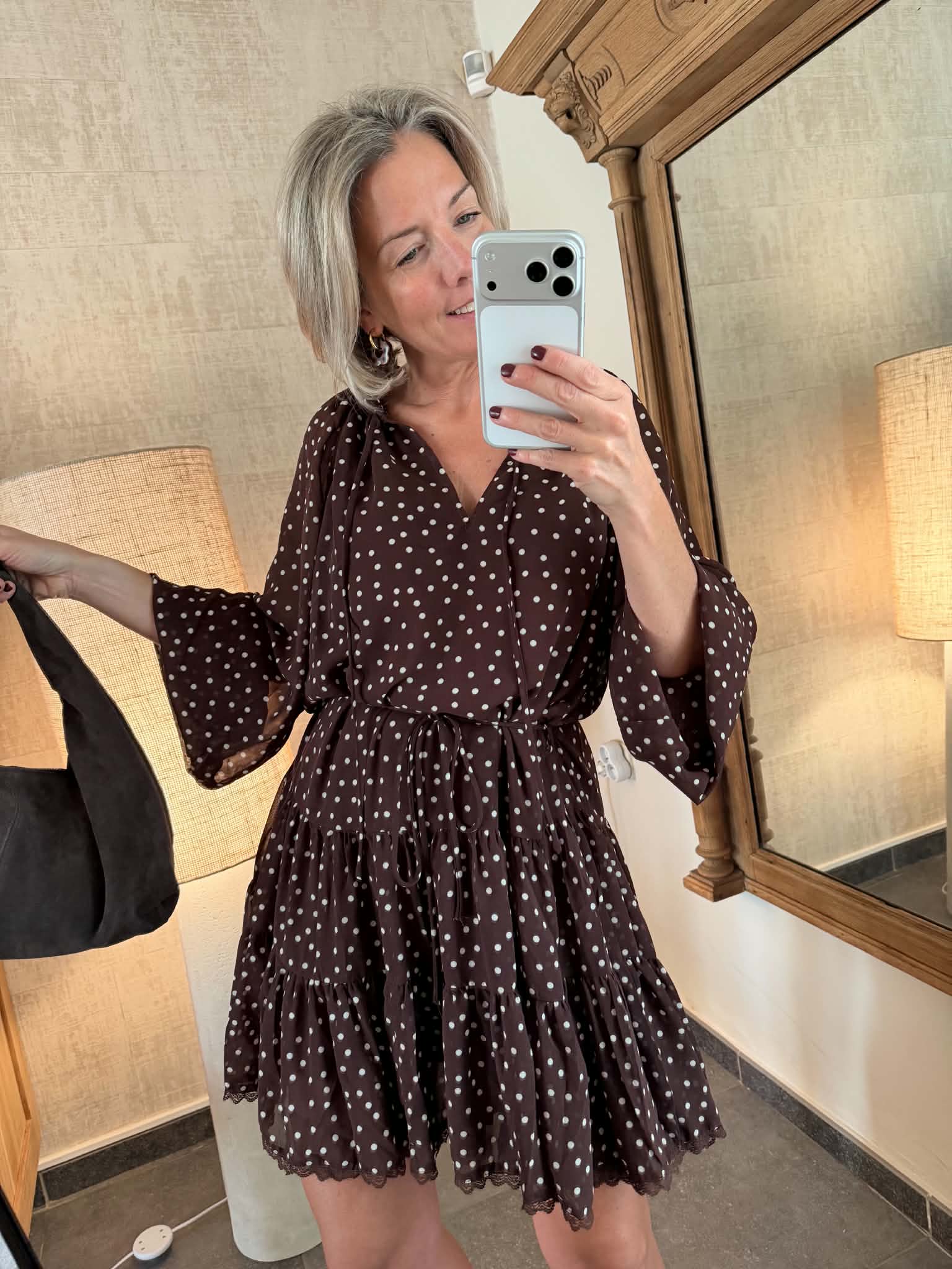Robe Noëline - Marron – Image 3